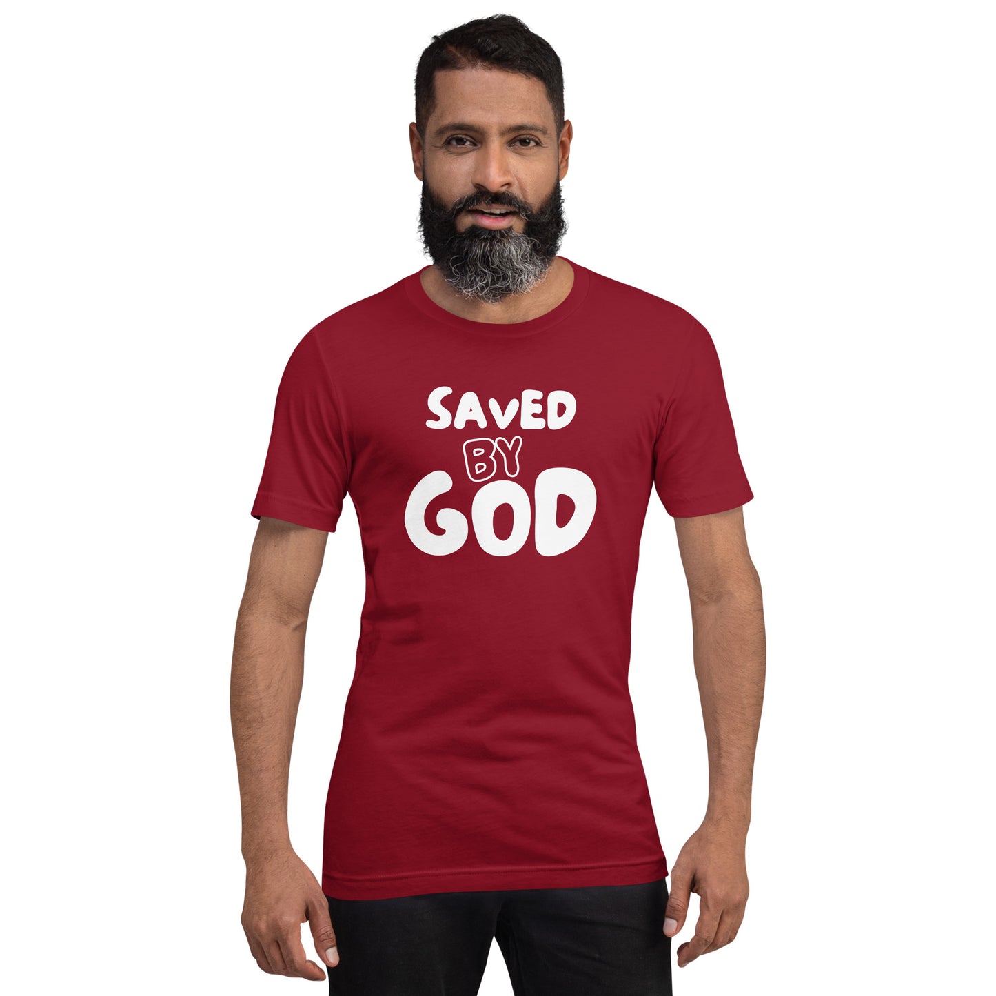 Saved by God Unisex t-shirt