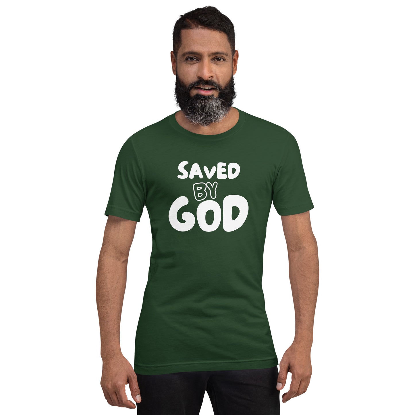 Saved by God Unisex t-shirt