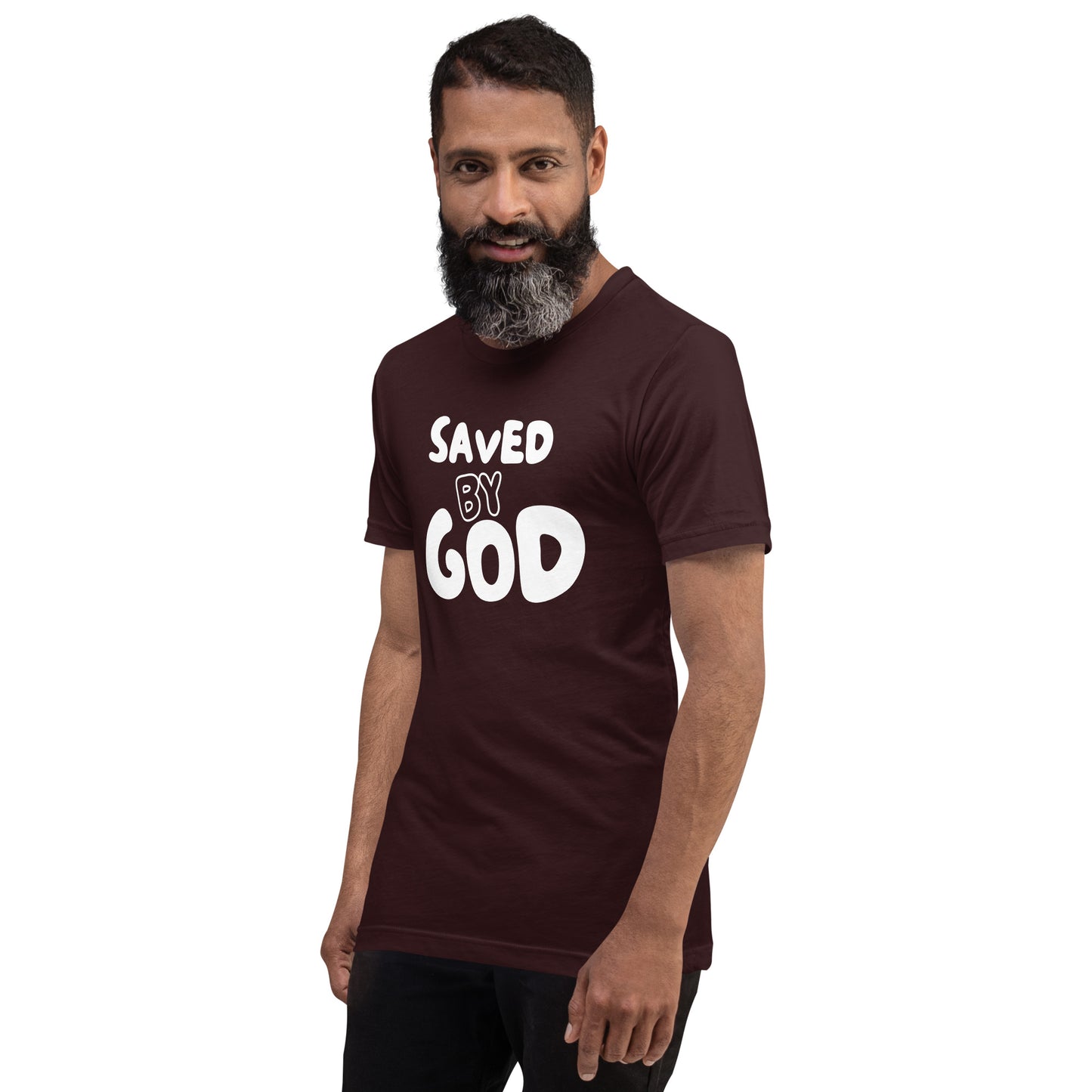 Saved by God Unisex t-shirt