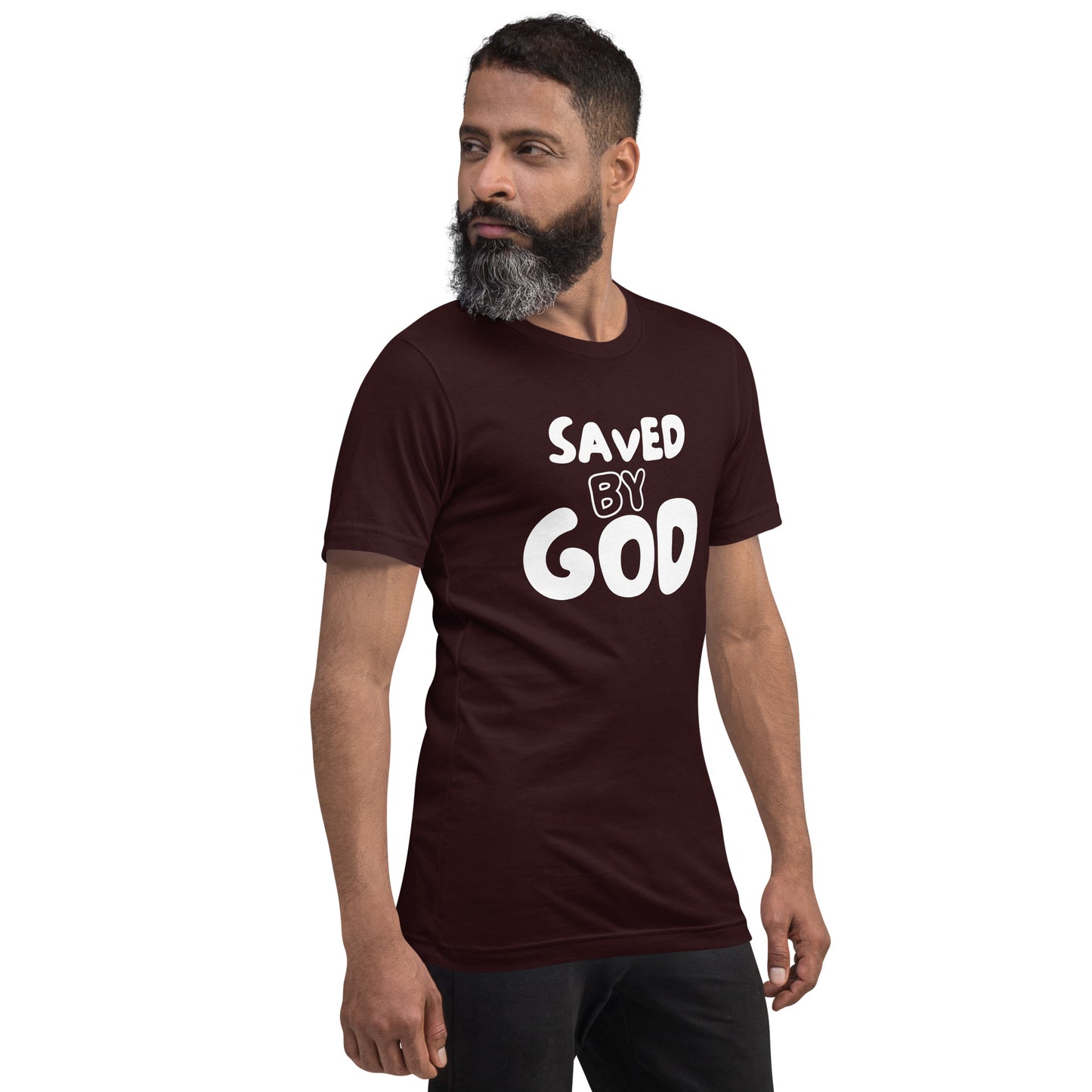 Saved by God Unisex t-shirt