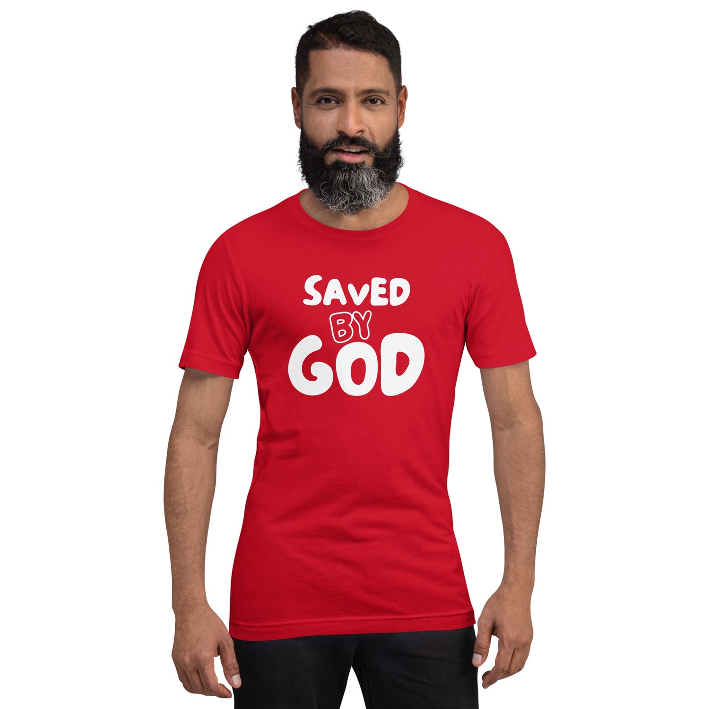 Saved by God Unisex t-shirt