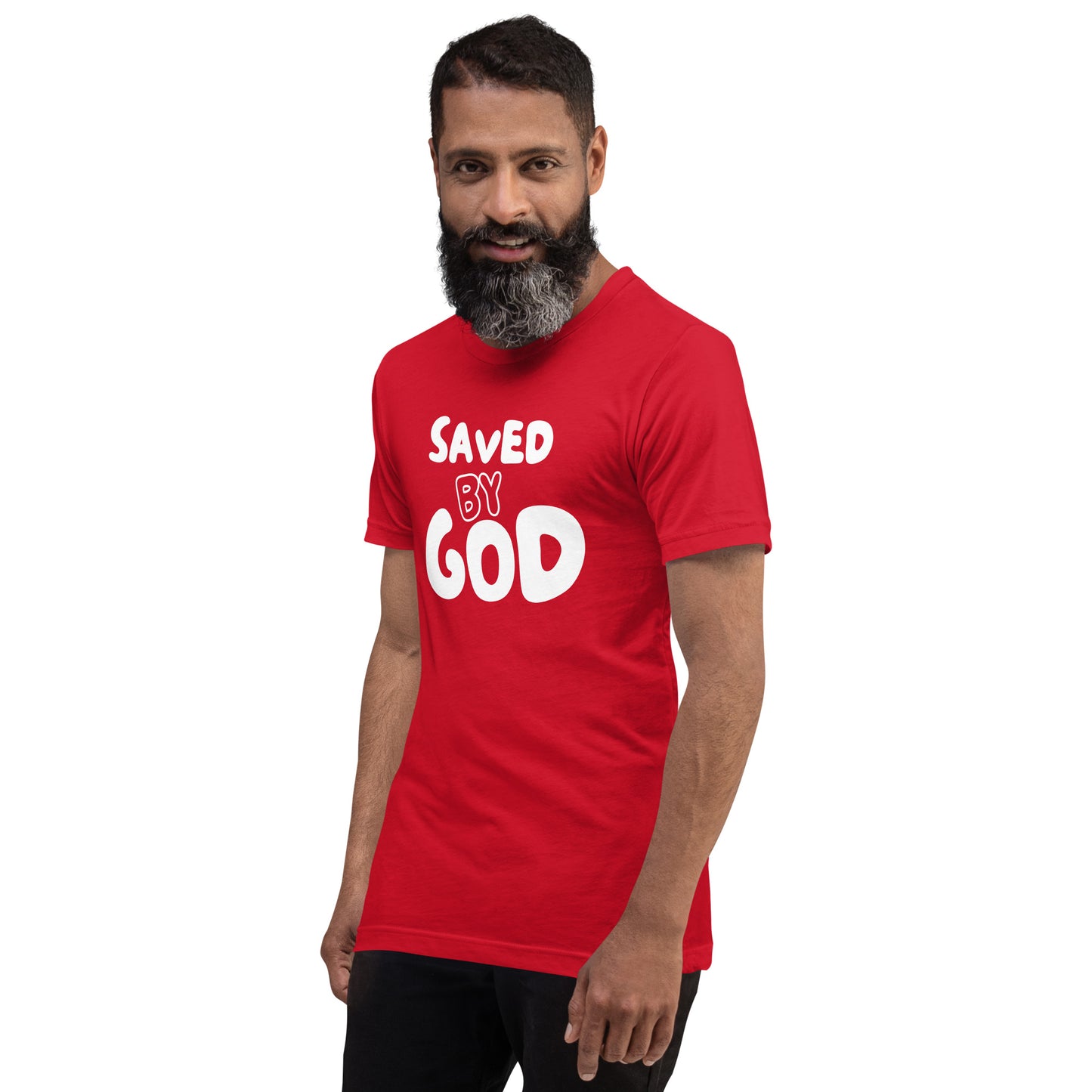Saved by God Unisex t-shirt