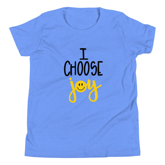 I Choose Joy Youth Short Sleeve T-Shirt